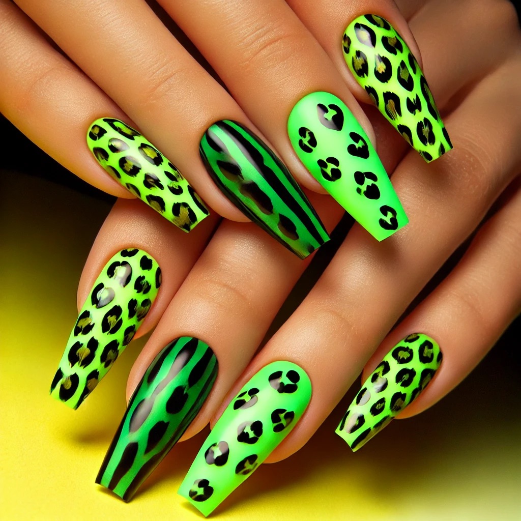 Vibrant Neon Green Nail Designs: 15 Creative Ideas